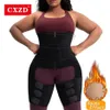 Women Body Shaper Neoprene TALIST TAKRER TRAIGH TRIMER TRIMMER SHAPERS NOT SHAPERS TŁUM PŁAKOWANIE HIP WIĘCEJ TYLKI