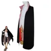 Cosplay Anime Shanks quatre empereurs il y a deux ans Film cheveux rouges Pirates Costume de Cosplay perruque cape chemise pantalon tenue adulte Costume d'Halloween