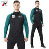 Chándales para hombres Chaquetas al aire libre para hombre personalizadas de alta calidad Adultos Chándal de fútbol Chándal de invierno para correr Ropa deportiva con cremalleraL231016