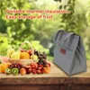 Geschirr-Sets, groß, modisch, isolierte Lunch-Taschen für Männer und Frauen, Bento-Frühstücksbox, Organizer, wasserdicht, für Camping, Picknick, Getränkekühler