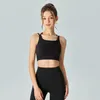 AL0LULU Sutiãs de ioga Colete de corrida feminino treinamento de fitness alto suporte almofada ajustada de alta resistência à prova de choque absorvente de suor respirável sutiã esportivo roupa íntima