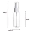 Fijne Mist Spray Flessen 60 ml 2 oz Lege Hervulbare Reizen Spuitcontainers Plastic Fles voor Cosmetische Make-up Btwne