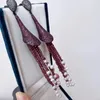 Kolczyki Dangle Natural White Pearl Jade Crystal CZ Gold Splated Hook Hook ręcznie wykonany dla kobiet