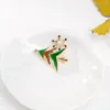 Brooches Female Christmas Tree Snowflake Brooch Pins Alloy Simple Shawl Pearl Decor Buckle For Jewelry Making Clothes Bags