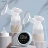 Breastpumps Portable Electric Breast Pump Baby Breast Feed Milker Milk Bottle Mom Automatic Electric Milker Comfort Breastfeeding BPA FreeL231119