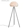 Floor Lamps Nordic Tripod Feather Floor Lamps Bedroom Bedside Lamp Living Room Indoor Lighting Standing Table Light Home Decor lamp Fixtures Q231016