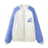 Women s Jackets Fashion Casual Silk Satin Texture Loose Comfortable Versatile Couple Style Reversible Bomber Jacket 231016