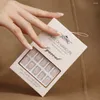 Falsche Nägel 24 teile/satz Nette DIY Nail art Bogen Drücken Auf Maniküre Verlängerung 3D Spitze Gefälschte Volle Abdeckung
