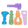 Jouets de dentition 4/5 pièces, clé de dentition en Silicone pour bébé, jouet à mâcher de qualité alimentaire, petite tige, produits pour enfants, cadeau d'infirmière Baby Teether Toys 231016