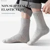 Herrensocken SIMIYA 5 Paar Wolle Herren Thermo Wandern Dick Warm Winter Weich Crew Baumwolle Gegen Kälte US 7-13L231015