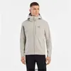 Mens Designer Jaquetas Casacos Arcterxy Windbreaker Archaeopteryx Mens Gamma MX Series Hoodie À Prova de Vento Quente Soft Shell Charge Casaco Mens HabitatRock Cinza Verde X HBID