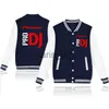 Men's Jackets Men's Pioneer Pro Dj Printed Jacket Sweatshirt Fashion Casual Youth Jacket Top Harajuku Baseball Shirt x1016