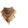 Foulards Foulard tactique arabe Foulard chaud et résistant au froid en plein air pour les fans militaires Foulard Hommes