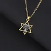 Religieuze Menora En Ster Van David Joodse Sieraden Magen Ketting Judaïca Hebreeuws Israël Geloof Lamp Chanoeka Hanger1220f