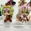 指のおもちゃの悪魔のスレイヤーアニメのフィギュアkamado tanjirou rengoku kyoujurou図