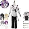 Gioco Cosplay Ensemble Stelle Sakuma Rei Hakaze Kaoru Ogami Koga Otogari Adonis Costume Cosplay Parrucca Anime Undead Forbidden Rain Suit