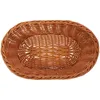 Dinnerware Sets Table Top Decor Woven Basket Fruit Storage The Multi-function Safe Dessert Plastic Fruits Container Durable Party