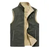 Gilets pour hommes Gilet réversible pour les saisons de printemps et d'automne Pographie en plein air Sport ample Débardeur sans manches Sweetheart