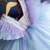 Платья для девочек FOCUSNORM 2 цвета От 1 до 8 лет праздничное платье принцессы для девочек с рукавами-крылышками и блестками из тюля с перьями и кружевом в стиле пэчворк платье-пачка с бантом 231016