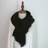 Foulards pour femmes enveloppes pour femmes femme longue gland laine écharpe chaude hiver