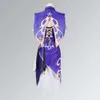 Карнавальный костюм Лизы Genshin Impact для взрослых, карнавальная форма, парик, аниме, костюмы на Хэллоуин, женские игры