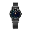 Wristwatches Magnetic Buckle Blue Sandstone Women's Watch Japan Quartz Lady Hours Fine Fashion Steel Bracelet Girl's Gift Julius Box 1172