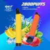 НОВЫЕ Puff Flex Bars QST одноразовая ручка для электронных сигарет Наборы электронных сигарет 0% 2% 5% 2800 затяжек 8 мл предварительно заполненных 25 цветов VS Plus MAX DHL