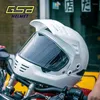 Motosiklet Kaskları Kask Binicilik Tam Yüz Koruması HD Lens Kros kayak yarışı Anti-Fall ve Cution Anti