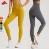 Lu Lu Yoga zwarte sportkleding legging nieuwe stijl sexy buikcontrole broek dames gym fitness training hoge taille legging Lu Lememm Wokrout