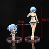 Finger Toys 2st Random Re: Zero -Starting Life in Aneans World Anime Figure Emilia Action Figure Ram Figurin Collectible Model Doll