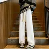 Men's Pants 2023 Men Women Long Autumn And Winter Mens Casual Fleece Sweatpants Soft Sports Jogging Plus Size M-8XL