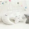 Oreillers en peluche Coussins Nordique Chambre D'enfants Décoratif Nuage Oreiller Doux En Peluche Coussins En Peluche Lune Étoile Nuage Oreillers Enfants Chambre Pépinière Décoration 231016