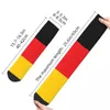 Chaussettes masculines drapeau de l'Allemagne Flags Les pays unisexes printemps d'été automne hivernale Runch Happy Street Style Crazy Sock