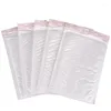 Christmas Decorations White Foam Envelope Bag Mailers Padded With Bubble Mailing Package Gift Holders 50PCS 18 18cm