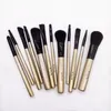 K化粧品のメイクアップブラシセット12pcs complion Foundation Make Up Brush Las Brochas de Maquillajeセット