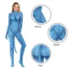 Tema Traje Zawaland Trajes de Halloween para Mulheres Animal 3D Impressão Zentai Pet Terno Sexy Slim Macacões Bodysuit Fancy Dress 231013