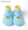 Babyschoenen Cartoon Babyhuis Vloersok Schoenen Zachte rubberen zool Peuterschoenen Antislip Eerste Walker Booties 1-3T Baby Cartoon Leuke SchoenenL231016