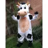Halloween belle vache mascotte costume de qualité supérieure dessin animé thème personnage adultes taille fête de Noël publicité extérieure tenue costume