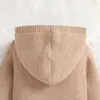 Jacken 9m-6t Kleinkind Strickjacke Kinder Kleidung Baby Mädchen Jungen Outwear Mantel Herbst Kleinkind Mädchen Pullover