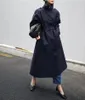 Kadın Trençkotları Kadınlar Ceket Mizac Mizaç Katı Dantel Yukarı Bayanlar Rüzgarlık Moda Gevşek Günlük Uzun Kadın Palto Tüm Maçlar