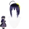 Cosplay Anime Love Chunibyo autres délires Takanashi Rikka Costume de Cosplay perruque robe violette Halloween carnaval fête jeu de rôle Costume