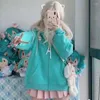 Vrouwen Hoodies Koreaanse Mode Kawaii Emo Vrouwen Harajuku Zip Up Sweatshirt Indie Esthetische Y2k Outfits K Kleding Streetwear