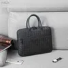 Designertas Handtas Tote Bag Geweven tas Aktetas Grote capaciteit Laptoptas Documententas Geweven rundleer Toplaag Echt kalfsleer 37cm*27cm*5cm Ytu