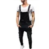 Jeans pour hommes Hommes Casual Global Skinny Pantalon de couleur unie Dungarees Slim Fit Pantalon Mâle Salopette Jump Suit Denim pour Men271A