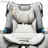 Berços berços bebê assento de carro almofada cesta esteira dormir matress compatível 4 em 1 carseat bebe carrinho acessóriosl231016