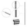 Reusable Drinking Straw High Quality 304 Stainless Steel Metal Straws with Cleaning Brush for Kitchen Home Use Jxtdl