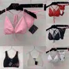 Sexy Dreieck Tanga Bikinis Frauen Hohl Stricken Bademode Schwimmen Kleid Strand Kleidung Zwei Stücke Set242c