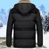 Tamaño M-5XL chaqueta de invierno para hombre abrigo para hombre ropa de marca para hombre casacos masculino abrigos gruesos de invierno 258F