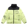 Pufferjas heren dons designer winterjas dames lange mouw letter zwarte jassen designer dames herenjas Parka's