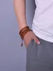 Strand Laosan Sandalwood Hand String 108 pärlor halsband för kvinnor män grossistpar armband smycken välsignande meditation